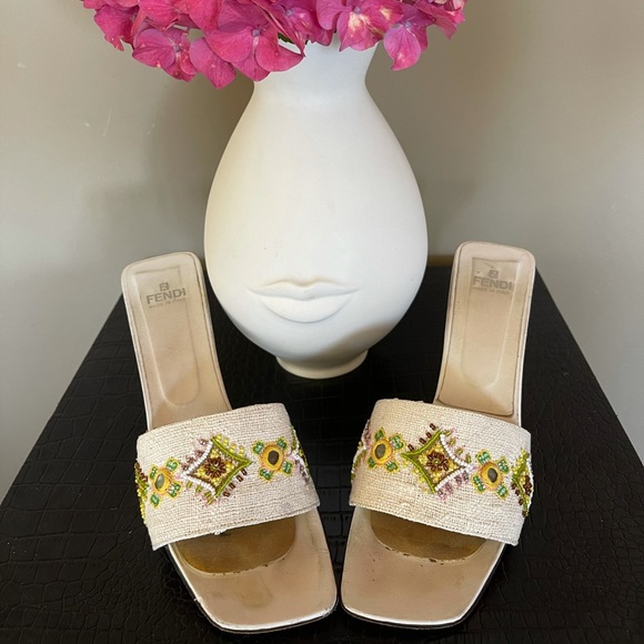 Fendi Shoes - VINTAGE FENDI RARE HEELS